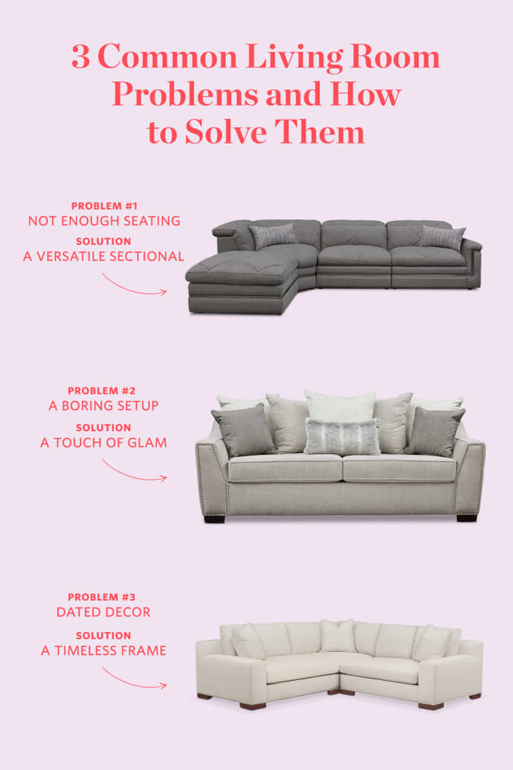 How to Solve 3 Common Living Room Problems Apartment Therapy